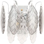 Бра Crystal Lux TREVI AP2 CHROME (220V, хрусталь, листья)