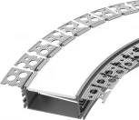 Профиль FANTOM-BENT-W49-SIDE-2000 ANOD (Arlight, Алюминий) 046423