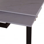 Стол обеденный Trump (160+40+40), керамика серая Top Concept 2001000000968