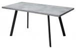 Стол BRICK M 120 Бетон Портленд/ Черный