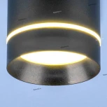 Накладной точечный светильник Elektrostandard Topper DLR021 9W 4200K черный матовый (LED, 220V)
