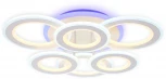 Потолочная люстра ярусная Ambrella Acrylica FA8805 (регулировка яркости, LED, 220V, пульт управления, кольцо)
