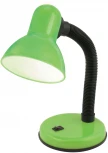 Интерьерная настольная лампа для школьника Uniel TLI-224 Light Green. E27 (220V, выключатель)