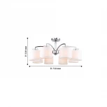 Потолочная люстра F-Promo Modum 2199-8U (220V)