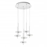 Подвесной светильник DeMarkt Ауксис 722013006 (LED, на проводе, круглые)