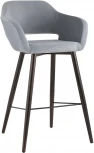 Стул барный Stool Group Саймон велюр серый УТ000025181