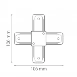 Соединитель Lightstar Barra 502149 (220V)