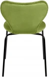 Стул Seven светло-зеленый велюр с чёрными ножками Bradex Home RF 0254