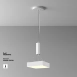 Потолочный светильник Maytoni Zon C032CL-36W3K-SQ-W (LED, 220V)
