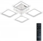 Потолочная люстра светодиодная с пультом ДУ 64W, белый, LED Natali Kovaltseva Sm LED LAMPS 81448