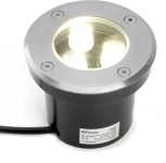 Встиваемый светодиодный свтельник (грунтовый) Feron SP2801 48345 3W, AC 12-24V, низковольтный, 4000К, вн.диаметр: 70mm, IP67 (круглые)