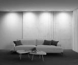 Встраиваемый линейный светильник светодиодный Maytoni Parete DL100-12W2.7-3-4K-B (220V)