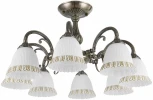 Потолочная люстра на штанге Arte Milano AM347410 347410/8 AB (220V)