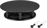 Крепление MonLIGHT-BASE-ROUND-D25-S Black (Arlight, Металл) 046066