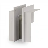 Коннектор угловой внешний для встраиваемого магнитного шинопровода AM Group MAGNET AM402 LL-20С90° ВНЕШНИЙ WH (48V)