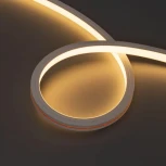 Светодиодная лента герметичная MonLIGHT-TOP-X320-13x12mm 24V Warm3000 (5 W/m, IP67, sauna, 15m, wire x2) (Arlight, Вывод вниз, 3 года) 051130