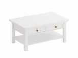 Стол журнальный Reina с выдвижными ящиками Белый ОГОГО 331329 (белый)