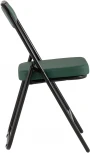 Складной стул Stool Group Джонни экокожа зелёный каркас черный матовый УТ000035364