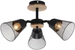 Потолочная люстра на штанге Wedo Light Mert WD3525/3C-BK-CR-BK