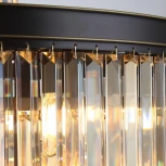 Подвесная люстра Citilux Мартин CL332152 (220V, хрусталь, на цепи, круглые)