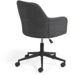 Обеденный стул La Forma (ex Julia Grup) Madina (Серый/ Металл,Пластик,Полипропилен,Пена,Сталь)