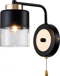 Бра Escada Riche 2121/1A E27*40W Black/Gold (220V, выключатель)