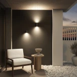 Настенный светильник уличный Denkirs Narvik DK9790-BK (220V, IP44)