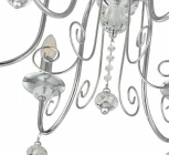 Подвесная люстра Arte Milano AM346109 346109/8 CR (220V, подвески, на цепи, подсвечник, свеча)