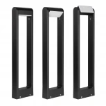 Ландшафтный светильник наземный LGD-PATH-FRAME-ROTARY-H650-6W Warm3000 (BK, 111 deg, 230V) (Arlight, IP65 Металл) 020345(1)