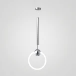 Подвесной светильник Ring L D30 Серебро ImperiumLoft Ring01 (178413-26) (LED, 220V, на проводе, кольцо)