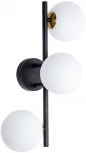 Настенный светильник Arte Lamp Gemini A2243PL-3BK (220V, шарики)