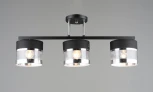 Потолочная люстра на штанге Мелодия Света SL1N SL7996-3 BK+CR 000060450