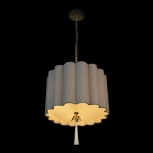 Подвесной светильник Loft It Mellow 10306P Grey linen (220V, на цепи)