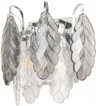 Бра Crystal Lux TREVI AP2 CHROME (220V, хрусталь, листья)