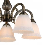 Потолочная люстра на штанге Versailles 1114/5PL E27 60W Bronze (220V)