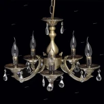 Подвесная люстра MW-Light Аврора 371011605 (220V, на цепи, подсвечник, свеча)