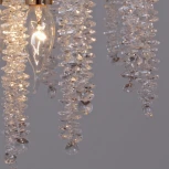 Подвесная люстра хрустальная Reluce 08286-0.4-08 FG (220V, на цепи)