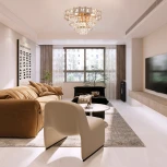 Потолочная люстра каскадная хрустальная Arte Milano Sorrento-8109 378109/7/470 GD (220V)