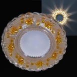 Встраиваемый точечный светильник Reluce 14368-9.0-001LD MR16+LED3W WT+TEA (220V, круглые)