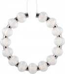 Подвесной светильник Amulet MOD555PL-L23CH4K (LED, 220V, на тросе, шарики, кольцо)