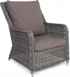 "Гляссе" кресло плетеное из искусственного ротанга, цвет графит 4SIS арт.УТ-00002580