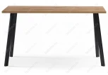 Стол Notta Тринити Лофт 120 25 мм дуб вотан / черный матовый 489614