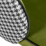 Стул Paola зеленый с жаккардом Bradex Home RF 0258