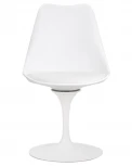 Стул обеденный TULIP (белое основание, цвет белый (W-02))