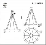 Подвесной светильник ST Luce Talia SL1215.403.10 (220V, на проводе, кольцо)