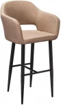 Стул барный R-Home Oscar Сканди Браун/Черный