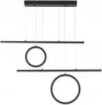 Светильник подвесной Novotech Ondo 359183, диммируемый, в комплекте пульт ДУ IP20 LED 4000К 116W 220V OVER (регулировка яркости, на тросе)
