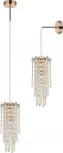 Светильник подвесной/настенный Stilfort Rain of Crystal 2187/03/01P (220V, хрусталь)