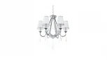 Подвесной светильник Lumina Deco Milesia LDP 8926-6 WT+CHR