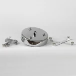 Подвесная люстра Lussole LSP-8894 (220V, хрусталь, на тросе, круглые)